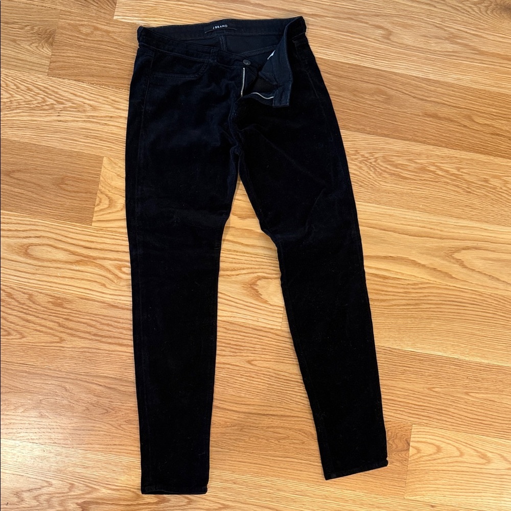 J Brand Women's Skinny Jeans - Black velvet size 30 super skinny